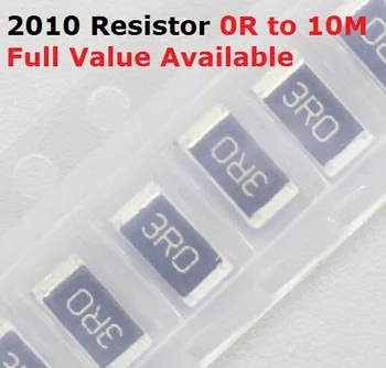 100 шт./лот SMD чип 2010 Резистор 1,6 М/1,8 М/2 М/2,2 М/2,4 М/Ом Сопротивление 5% 1.6/1.8/2/2.2/2.4/ M резисторов 1M6 1M8 2M2 2M4