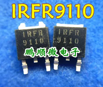 30шт оригинальный новый полевой МОП-транзистор IRFR9110 P channel 3.1A100V TO-252 в наличии