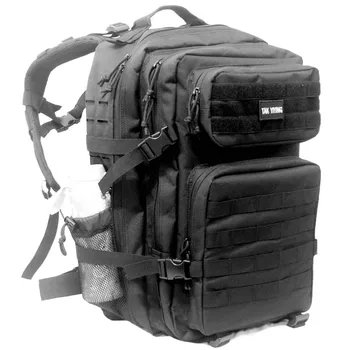 45-литровый Водонепроницаемый тактический рюкзак Molle Camo в стиле милитари, Походный рюкзак для кемпинга, дорожный рюкзак для занятий спортом на открытом воздухе, сумка для скалолазания