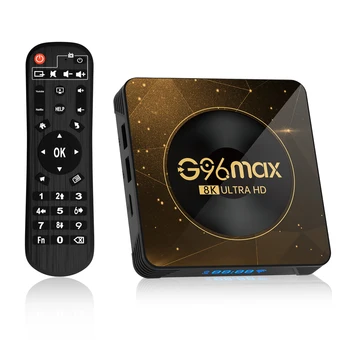 G96max RK3528 Smart TV Box Android 13 Четырехъядерный Cortex A53 Поддержка 8K Видео HDR10 + Двойной Wifi BT 2G16G 4G 32G 64G tv box Android