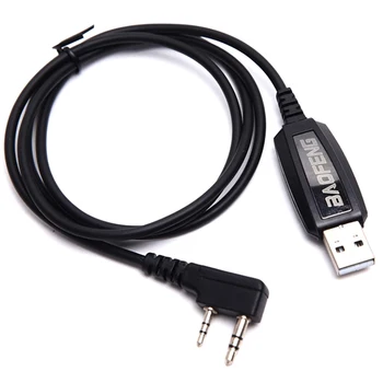 USB Кабель Для Программирования UV-5R CB Радио Walkie Talkie Кодирующий Кабель K Порт Программный Шнур Для BF-888S UV-82 UV 5R Аксессуары