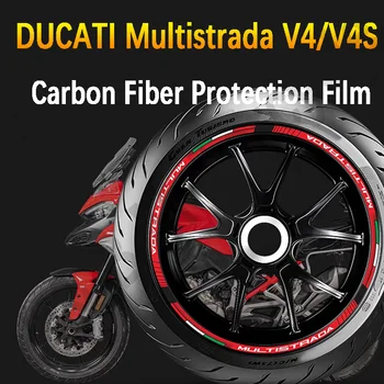 Для Ducati Multistrada V4 Наклейка на Ступицу Наклейка на Шины Декоративная Светоотражающая Наклейка Наклейка на Мотоцикл для Multistrada V4S