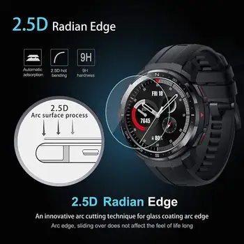 Для Huawei Honor Watch GS Pro Защитная пленка для экрана из закаленного стекла, защитные пленки для браслета Smartwatch, полные аксессуары