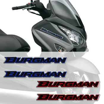 Для Suzuki Burgman 125 200 400 650 Наклейки Для Скутера Эмблема Значок Логотип Наклейки На Бак 2018 2019 2020 2021 2022 Мотоцикл