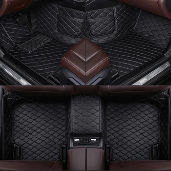 Изготовленный на заказ автомобильный коврик для Lincoln Navigator 2000-2004 годов выпуска Автомобильные Аксессуары Детали интерьера Ковры Сумки для хранения