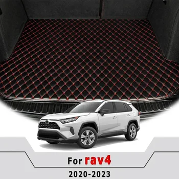 Коврики в багажник автомобиля для Toyota Rav4 Rav 4 2023 2022 2021 2020 Ковры для грузовых автомобилей, Автомобильные Аксессуары для интерьера, Водонепроницаемые Детали