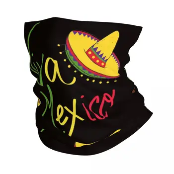 Мексиканский телефильм Viva, зимняя грелка для шеи, женский ветрозащитный шарф для лица, лыжная гетра, повязка на голову
