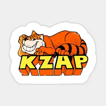 Наклейка Kzap Cat (Alt) для декора ноутбука, спальни, автомобиля, Милого мультяшного искусства, модного общественного чемодана