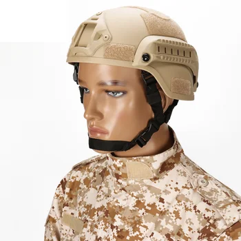 Наружное Велосипедное Снаряжение Airsoft Tactical War Game Mich 2000 ABS Шлем Типа Military Action Боевые Шлемы Для Пейнтбола Защита Головы