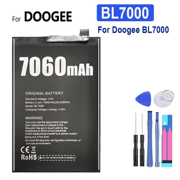 Новый аккумулятор емкостью 7060 мАч для DOOGEE BL7000 BL 7000