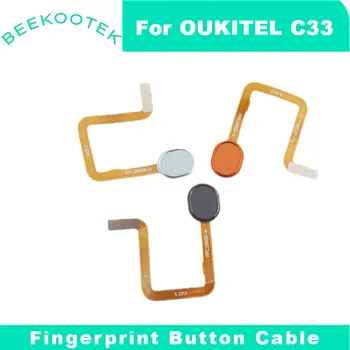 Новый оригинальный датчик отпечатков пальцев OUKITEL C33, Кнопка, кабель, Боковой гибкий кабель, Гибкие печатные платы, Аксессуары для смартфона OUKITEL C33