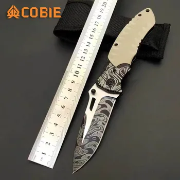 Нож для выживания Cobie, открытый складной нож, походный нож высокой твердости, многофункциональный фруктовый нож H9195