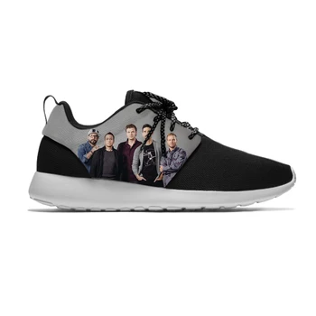 Популярная Музыкальная группа Backstreet Boys, Крутые Модные Забавные Спортивные кроссовки для бега, Легкие Дышащие Мужские и женские Сетчатые кроссовки с 3D-принтом.