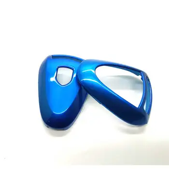 Синий металлик, чехол для дистанционного откидного ключа, чехол-брелок для дистанционного ключа Porsche Silver Head