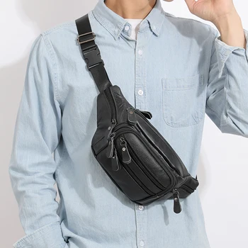 Спортивный карман для бега, мужской водонепроницаемый кошелек с несколькими отделениями большой емкости, мобильный телефон, сумка для фитнеса, нагрудная сумка