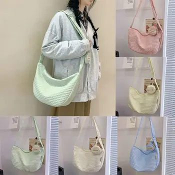 Сумка-пузырек в корейском стиле, симпатичный модный дизайн большой емкости с кошельком для монет, свежая цветная сумка через плечо офисного работника